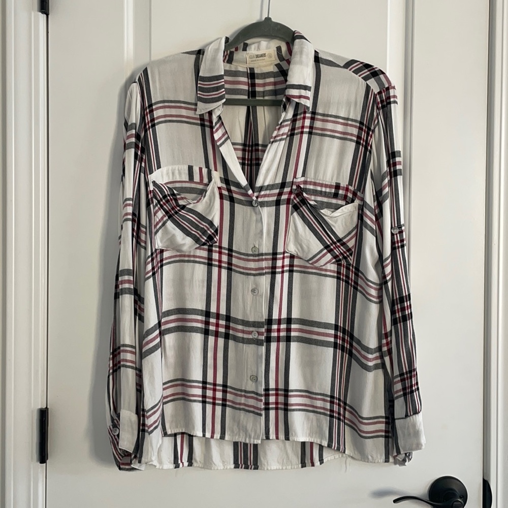 Super Soft Button Down Down Top